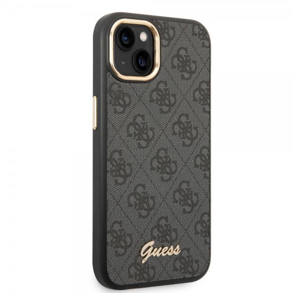 Guess iPhone 13/14/15 Skal 4G Logo Svart