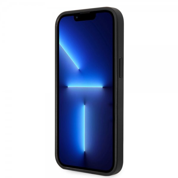 Guess iPhone 14 Skal Big Metal Logo Grå