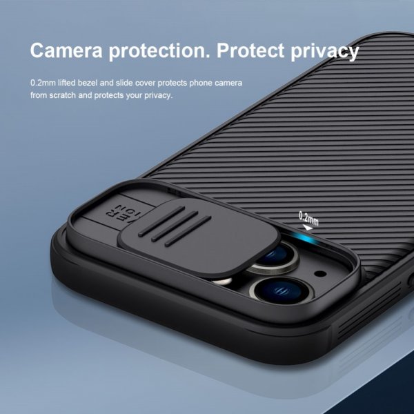 Nillkin iPhone 13/14 Skal CamShield Pro Svart