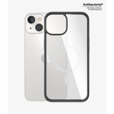 PanzerGlass iPhone 13/iPhone 14 Skal ClearCase Black Edition MagSafe