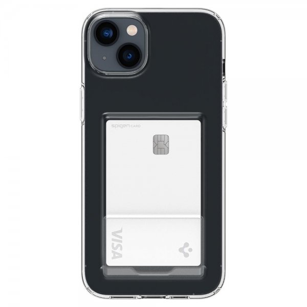 Spigen iPhone 14 Skal Crystal Slot Crystal Clear