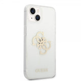 Guess iPhone 14 Skal Full Glitter Transparent