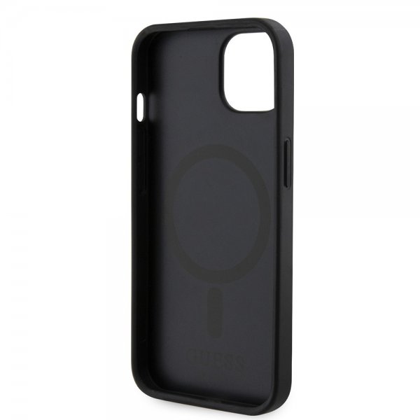 Guess iPhone 14 Skal G Cube MagSafe Svart