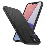 Spigen iPhone 14 Skal Liquid Air Matte Black