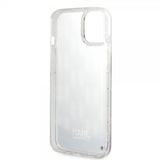 Karl Lagerfeld iPhone 14 Skal Liquid Glitter Monogram Svart