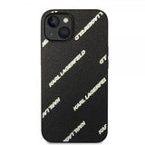 Karl Lagerfeld iPhone 14 Skal Logomania Svart