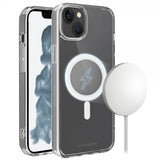 Vivanco iPhone 14 Skal Mag Steady Transparent