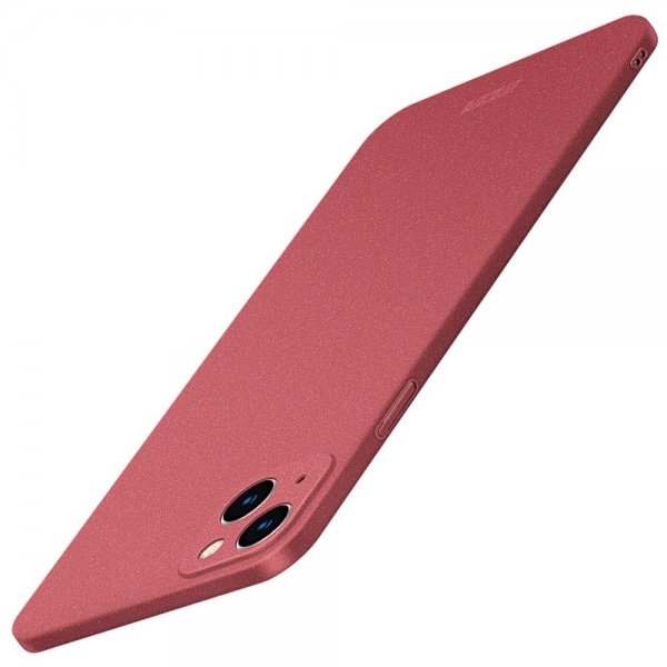 Mofi iPhone 14 Skal Matte Shield Röd