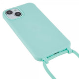 iPhone 14 Skal med Strap Grön