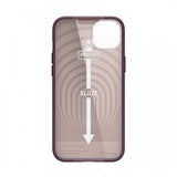 Caseology iPhone 14 Skal med Skärmskydd Nano Pop 360 Burgundy Bean