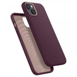 Caseology iPhone 14 Skal med Skärmskydd Nano Pop 360 Burgundy Bean