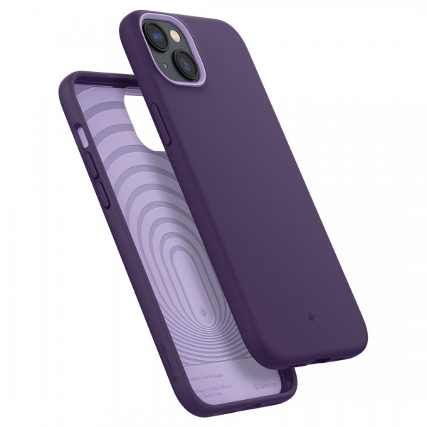 Caseology iPhone 14 Skal med Skärmskydd Nano Pop 360 Grape Purple