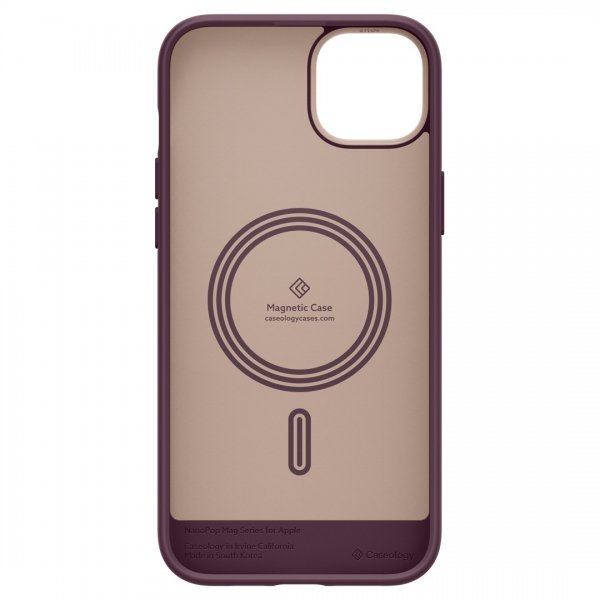 Caseology iPhone 14 Skal Nano Pop Mag Burgundy Bean