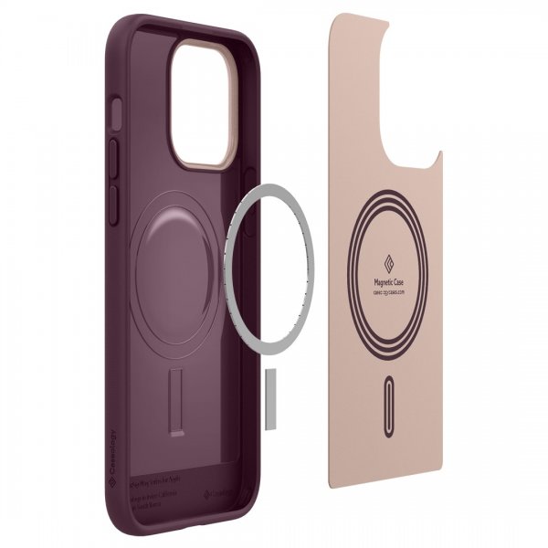 Caseology iPhone 14 Skal Nano Pop Mag Burgundy Bean