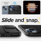 Spigen iPhone 14 Skal Optik Armor MagFit Svart