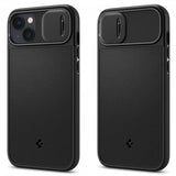 Spigen iPhone 14 Skal Optik Armor MagFit Svart