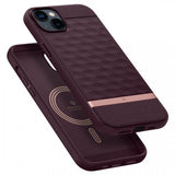 Caseology iPhone 14 Skal Parallax Mag Burgundy Bean