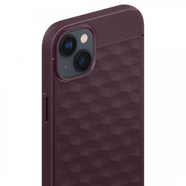 Caseology iPhone 14 Skal Parallax Mag Burgundy Bean