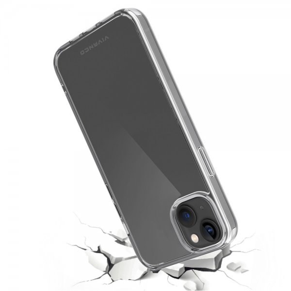 Vivanco iPhone 14 Skal Safe & Steady Transparent