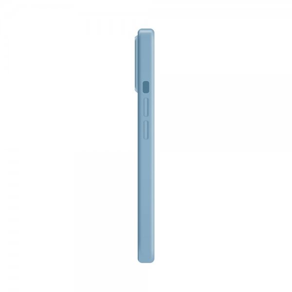 Xqisit iPhone 14 Skal Silicone Case Ljusblå