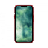 Xqisit iPhone 14 Skal Silicone Case Röd