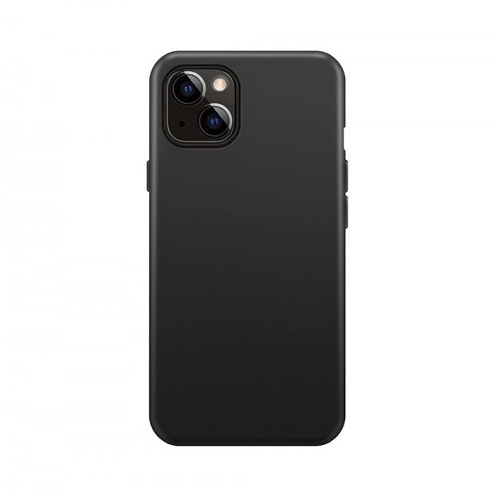Xqisit iPhone 14 Skal Silicone Case Svart