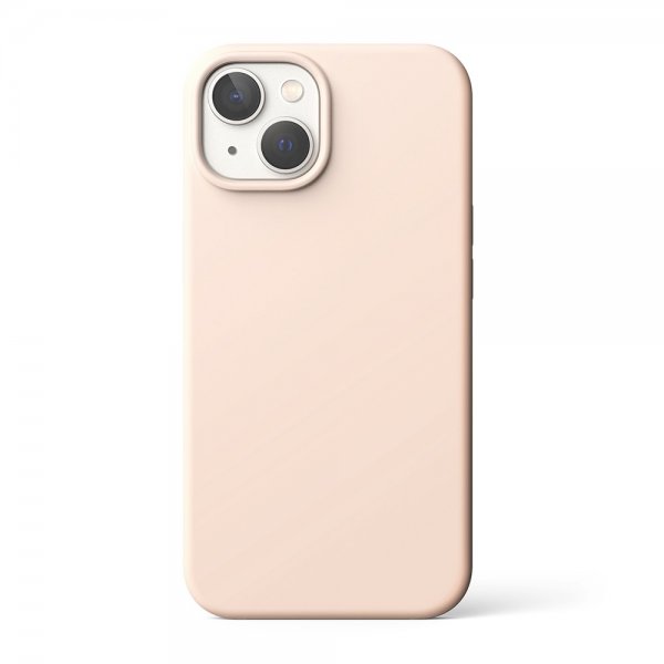 Ringke iPhone 14 Skal Silicone Pink Sand