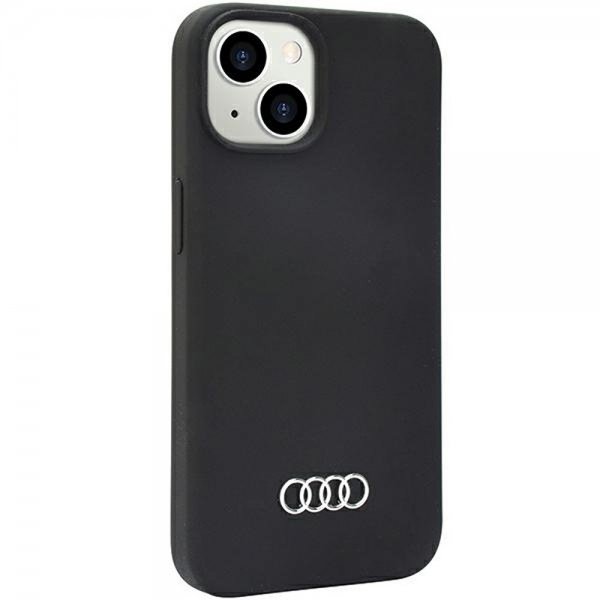 Audi iPhone 14 Skal Silicone Svart