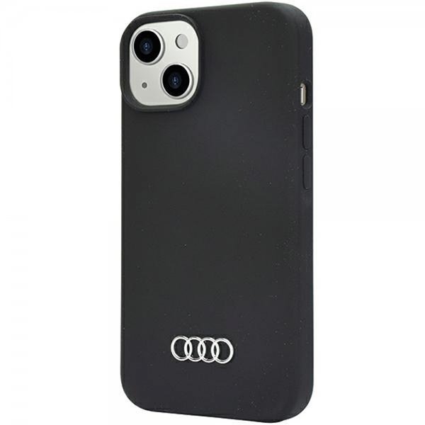 Audi iPhone 14 Skal Silicone Svart