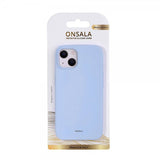 Onsala iPhone 13/iPhone 14 Skal Silikon Light Blue