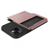 Spigen iPhone 14 Skal Slim Armor CS Rose Gold