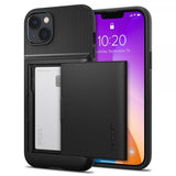 Spigen iPhone 14 Skal Slim Armor CS Svart