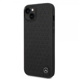 Mercedes Benz iPhone 14 Skal Star Pattern Svart