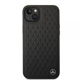 Mercedes Benz iPhone 14 Skal Star Pattern Svart