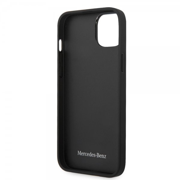 Mercedes Benz iPhone 14 Skal Star Pattern Svart