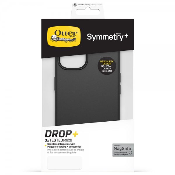 Otterbox iPhone 14 Skal Symmetry Plus Svart