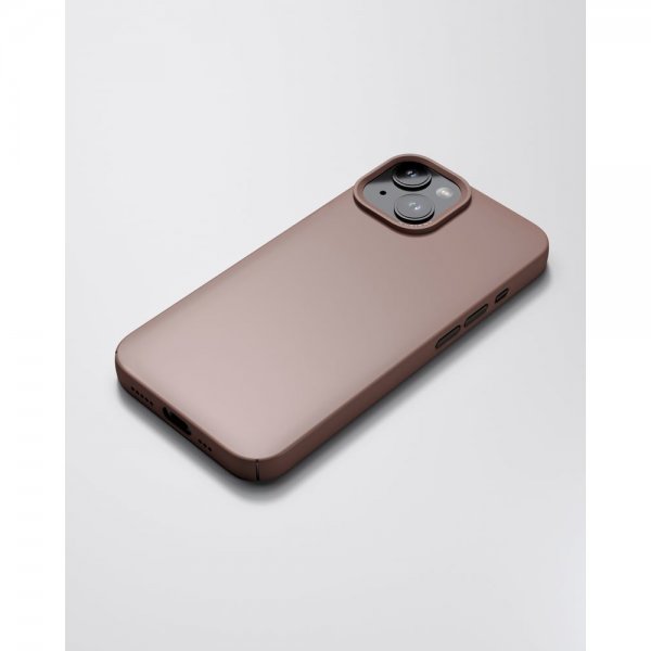 Nudient iPhone 14 Skal Thin Case MagSafe Dusty Pink