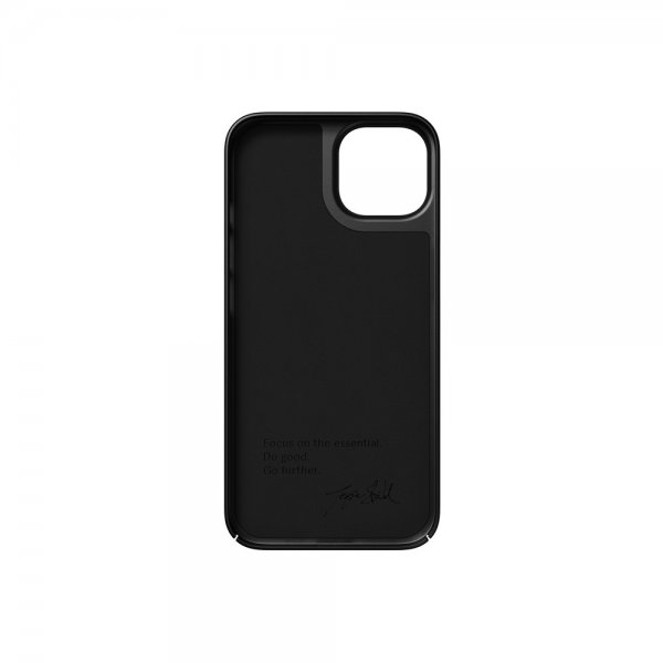 Nudient iPhone 14 Skal Thin Case MagSafe Ink Black