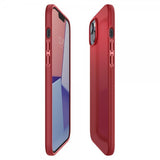 Spigen iPhone 14 Skal Thin Fit Röd