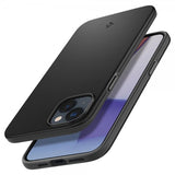 Spigen iPhone 14 Skal Thin Fit Svart