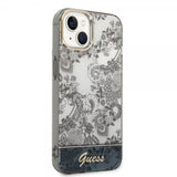 Guess iPhone 14 Skal Toile de Jouy Grå