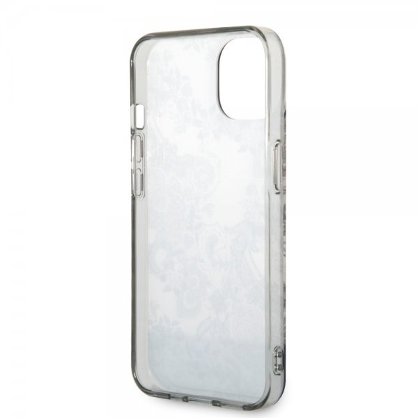 Guess iPhone 14 Skal Toile de Jouy Grå