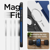Spigen iPhone 14 Skal Tough Armor MagFit Navy Blue