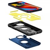 Spigen iPhone 14 Skal Tough Armor MagFit Navy Blue