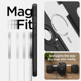 Spigen iPhone 14 Skal Tough Armor MagFit Svart