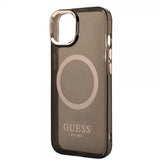 Guess iPhone 14 Skal Translucent MagSafe Svart