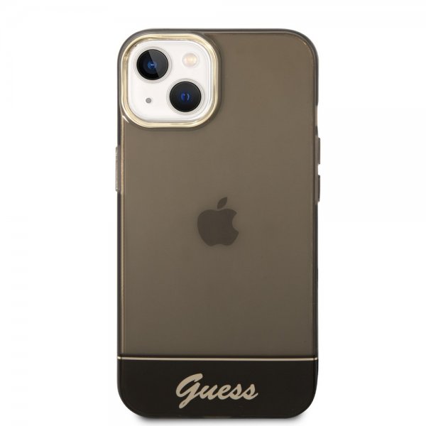 Guess iPhone 14 Skal Translucent Svart