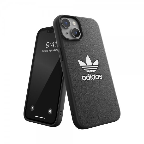 Adidas iPhone 14 Skal Trefoil Snap Case Svart