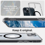 Spigen iPhone 14 Skal Ultra Hybrid MagFit Svart