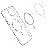 Spigen iPhone 14 Skal Ultra Hybrid MagFit Vit